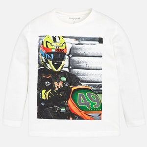 New without tags Mayoral boys long sleeve T-shirt size 8/ 128